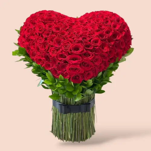 Corazón Royal de Rosas