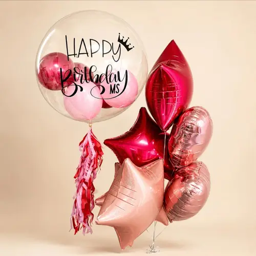Bouquet Burbuja Birthday Deluxe