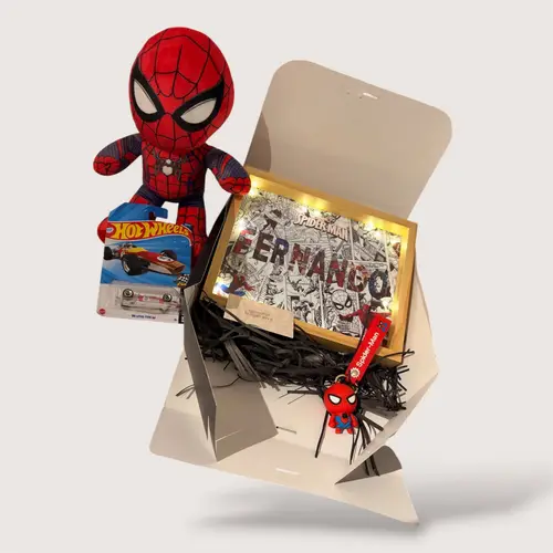 Box Héroe Araña Personalizado