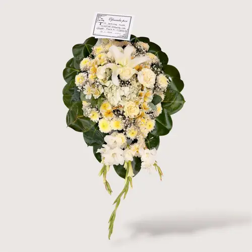 Ofrenda Floral Paz Blanca
