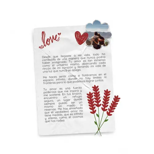 Tarjeta personalizada impresa