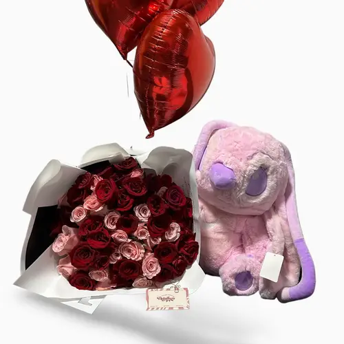 Combo Buchón + Peluche + Globos