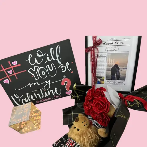 Set “Will You Be My Valentine?”