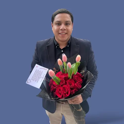 Ramo Amor Premium con Tulipanes